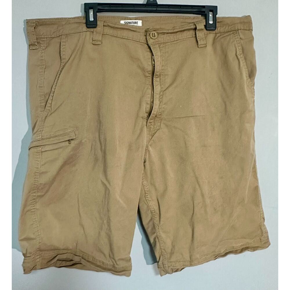 Levi Strauss SIGNATURE Cargo Tan Shorts Men's Size 40
